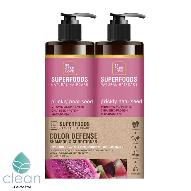 White Smoke Be Care Love Prickly Pear Seed Color Defense Liter Duo