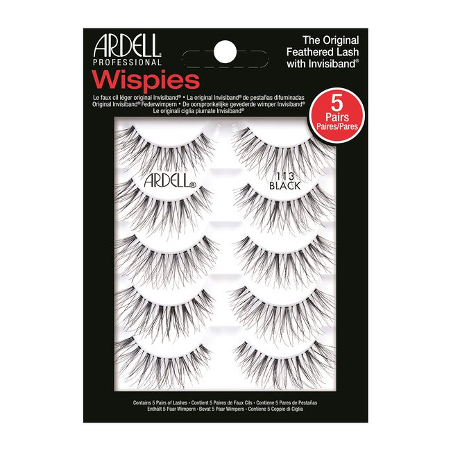 White Smoke Ardell 5 Pack Wispies #113