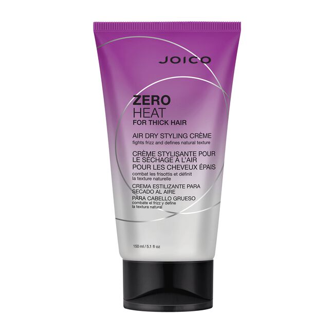 White Smoke Joico Zero Heat Air Dry Styling Cream for Thick Hair
