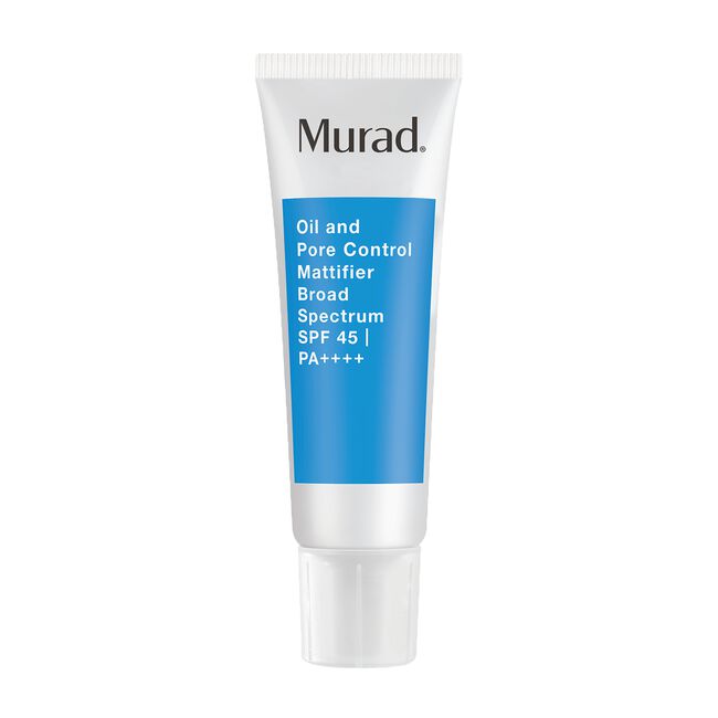 White Smoke Murad Oil and Pore Control Mattifier Broad Spectrum SPF 45