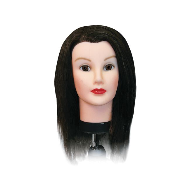 Black Salon Care Miss Stormie Mannequin Head