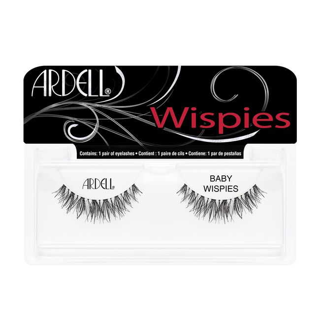 White Smoke Ardell Baby Wispies Black