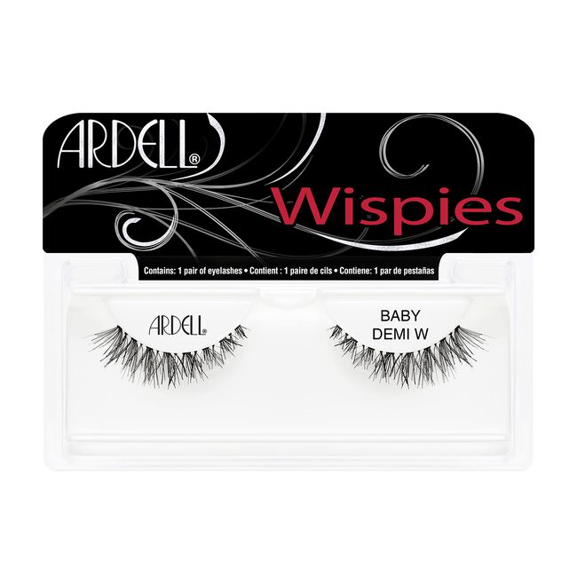 White Smoke Ardell Baby Demi Wispies Black