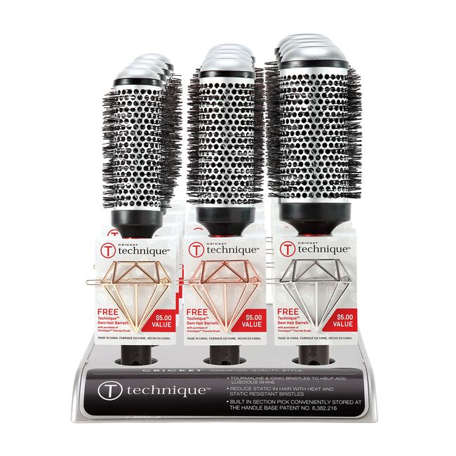 White Smoke Cricket Technique Brush 12 Piece Display