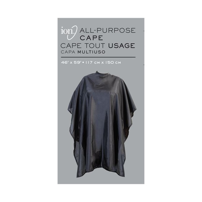Dark Gray ION ION Chemical Cape Black