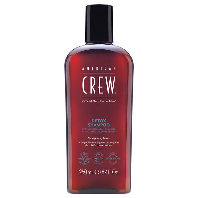 White Smoke American Crew Detox Shampoo