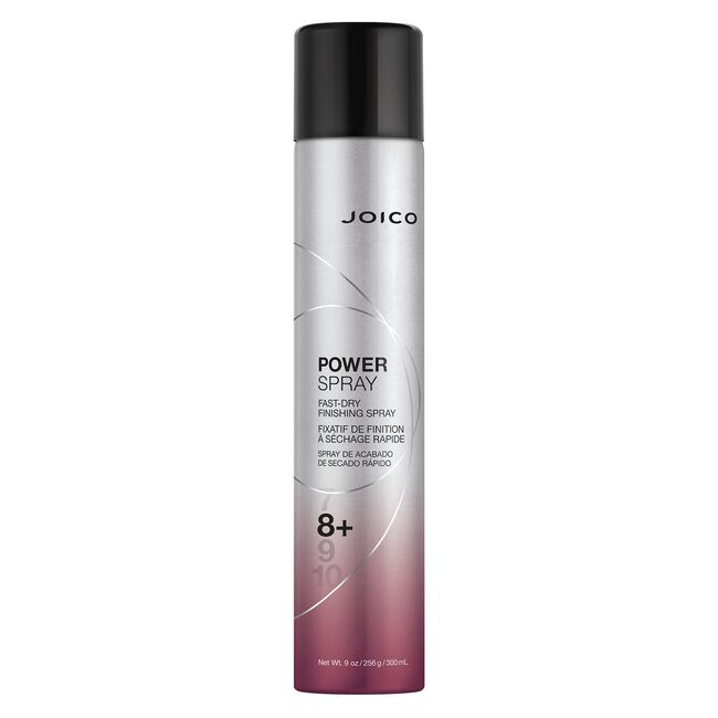 Dark Gray Joico Power Spray Fast-Dry Finishing Spray
