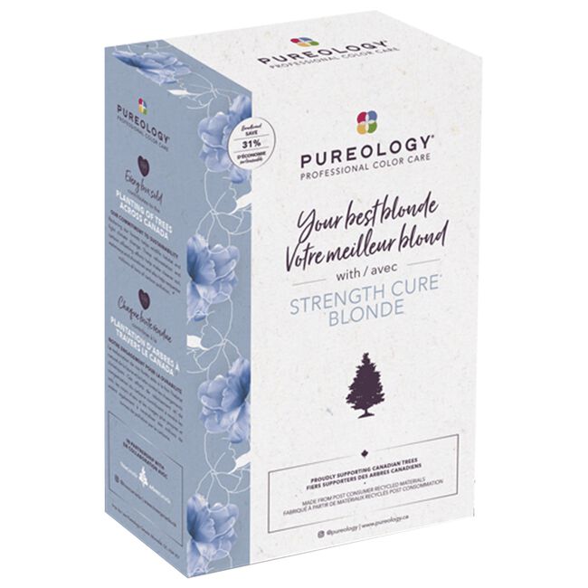 Lavender Pureology Strength Cure Best Blonde Shampoo, Conditioner Duo