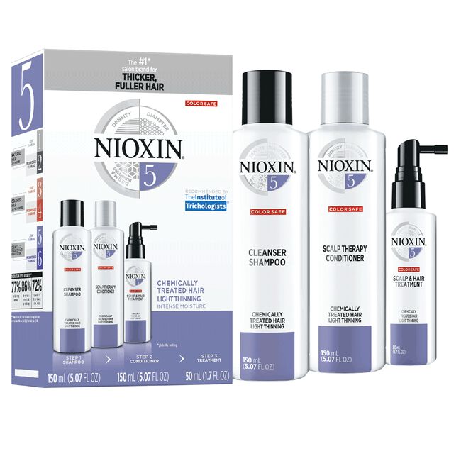 White Smoke Nioxin System Trial Kit 5