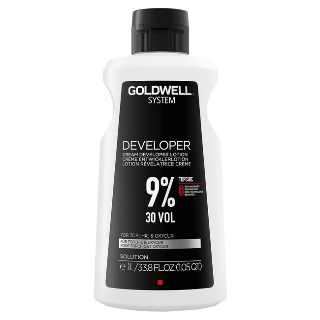 White Smoke Goldwell USA System Developer Lotion 9%