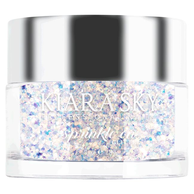 White Smoke Kiara Sky Sprinkle On Glitter