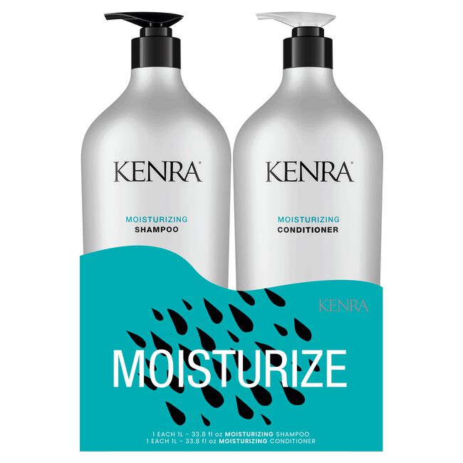 White Smoke Kenra Professional Moisturizing Liter Duo