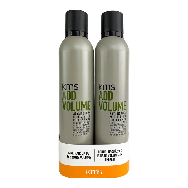 Slate Gray KMS Addvolume Styling Foam Duo
