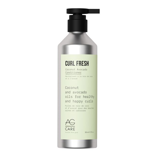 White Smoke AG Care Curl Fresh Coconut Avocado Conditioner