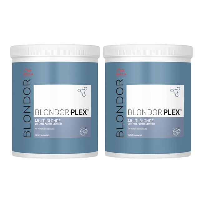 White Smoke Wella Blondorplex Duo