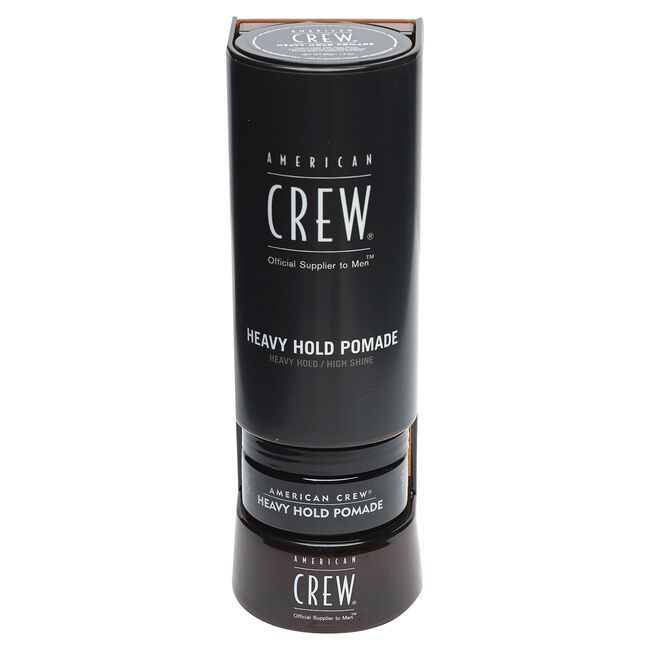 Dark Slate Gray American Crew Heavy Hold Pomade Gravity Feeder Display