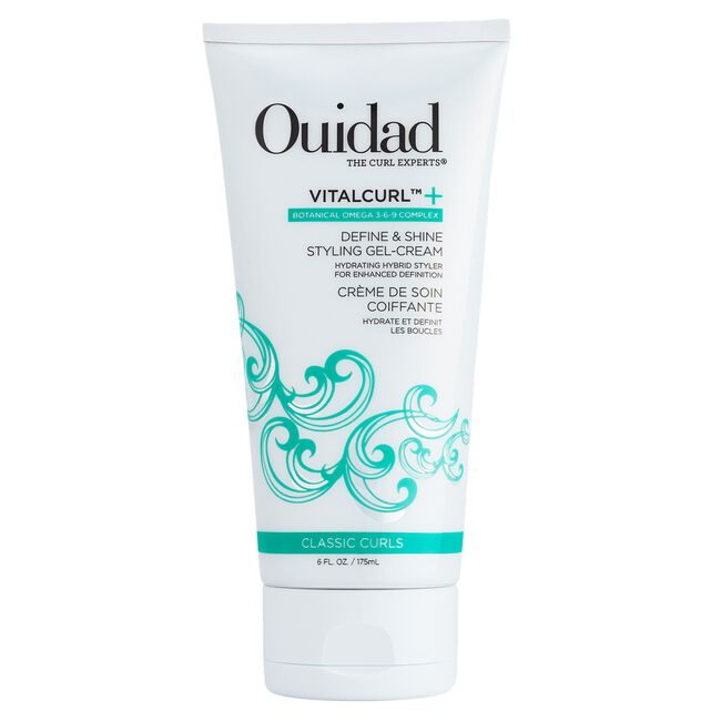 White Smoke Ouidad VitalCurl Define & Shine Styling Gel - Cream