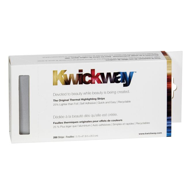 Lavender Dannyco Sundries Kwickway™ Pre-Cut Thermal Strips (Silver) 8 Inches x 3-3/4 Inches
