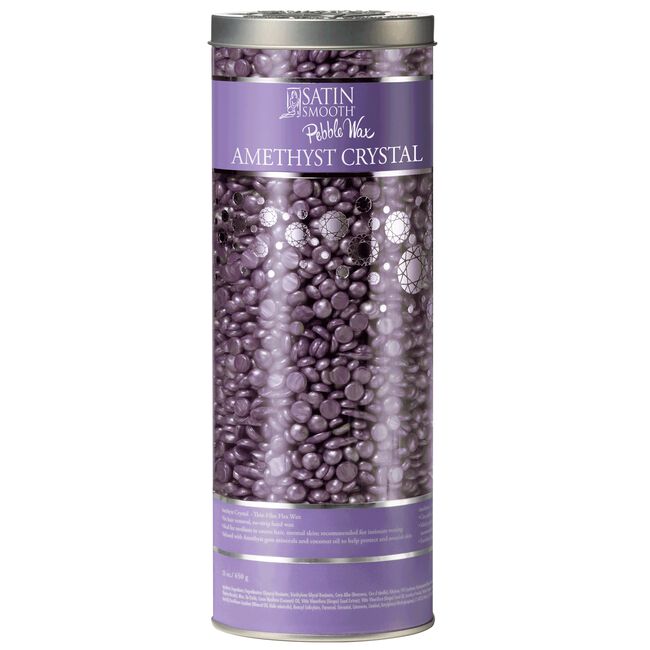 Dim Gray Dannyco Sundries Satin Smooth Thin-Film Hard Pebble Wax - Amethyst Crystal