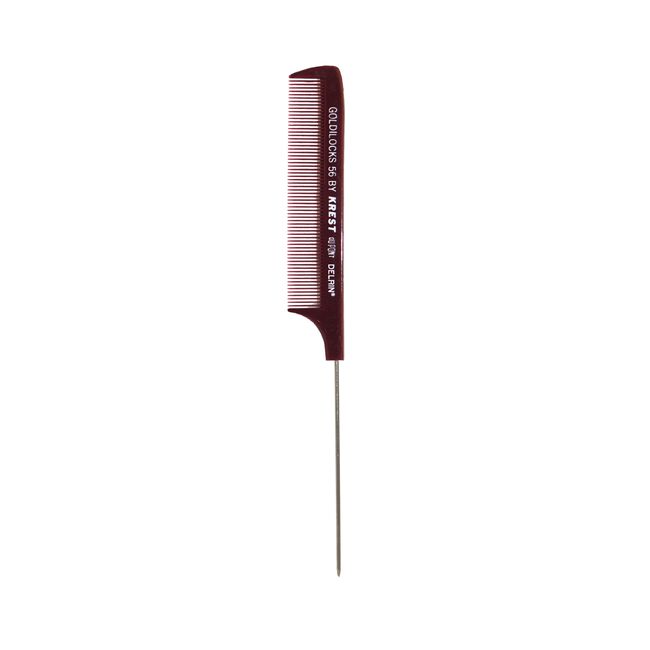 White Smoke Dannyco Sundries Goldi-56T Pin Tail Comb