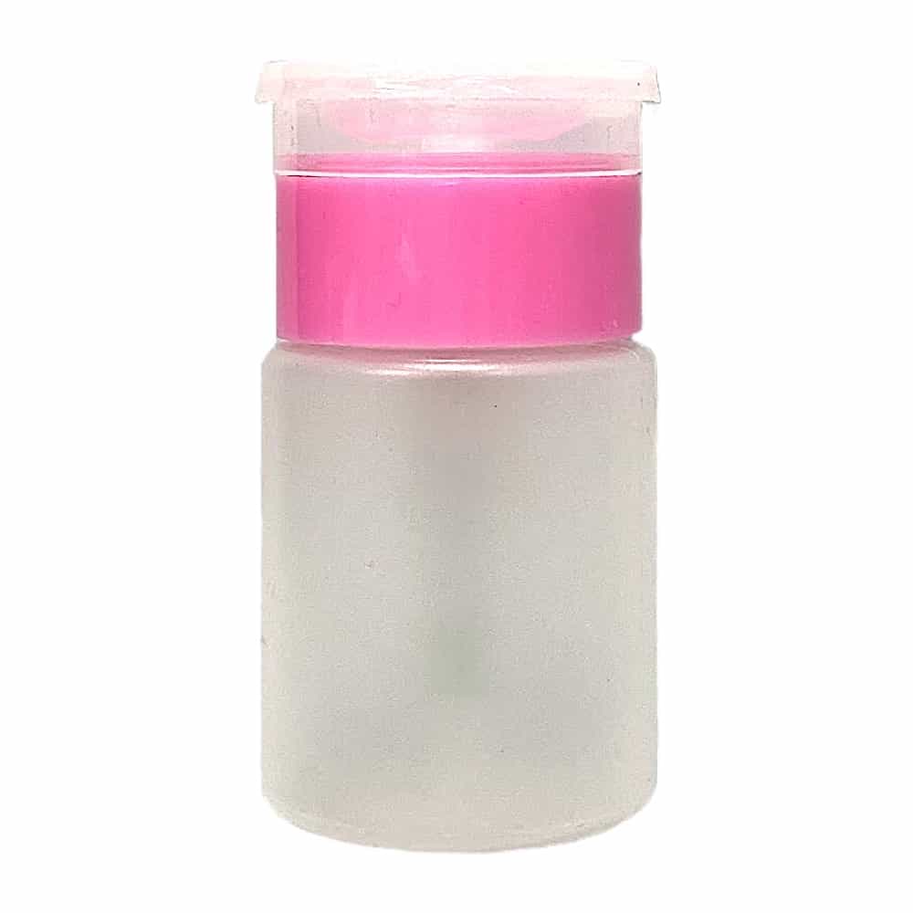 Gray PI Mini Plastic Pump 2 oz / 60 ml Pink CHM8PK