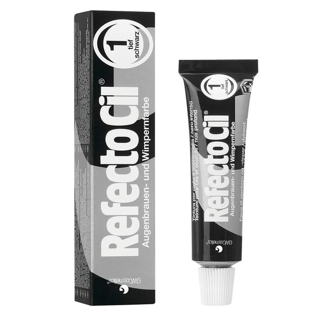 White Smoke Refectocil RefectoCil Cream Tint Pure Black #1