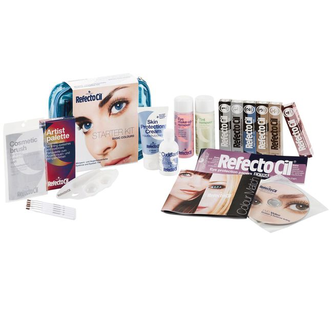 White Smoke Refectocil RefectoCil Professional Eyelash/Brow Tint Starter Kit