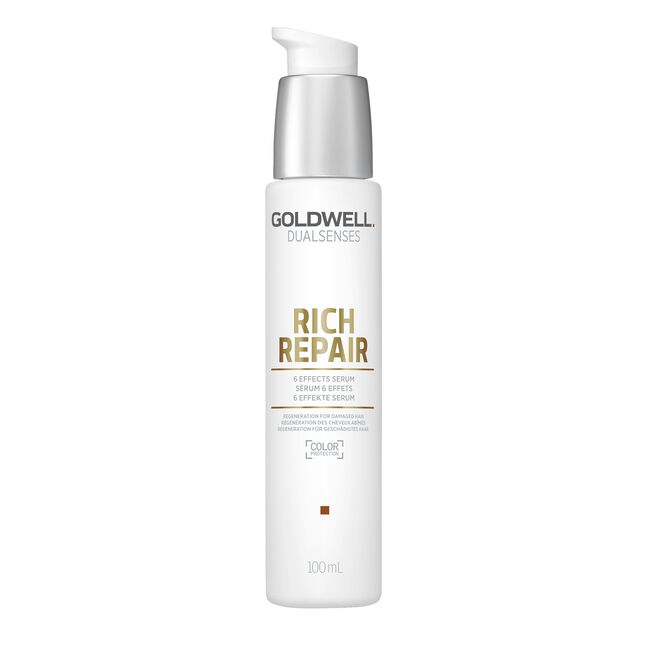 White Smoke Goldwell USA Dualsenses - Rich Repair 6 Effects Serum