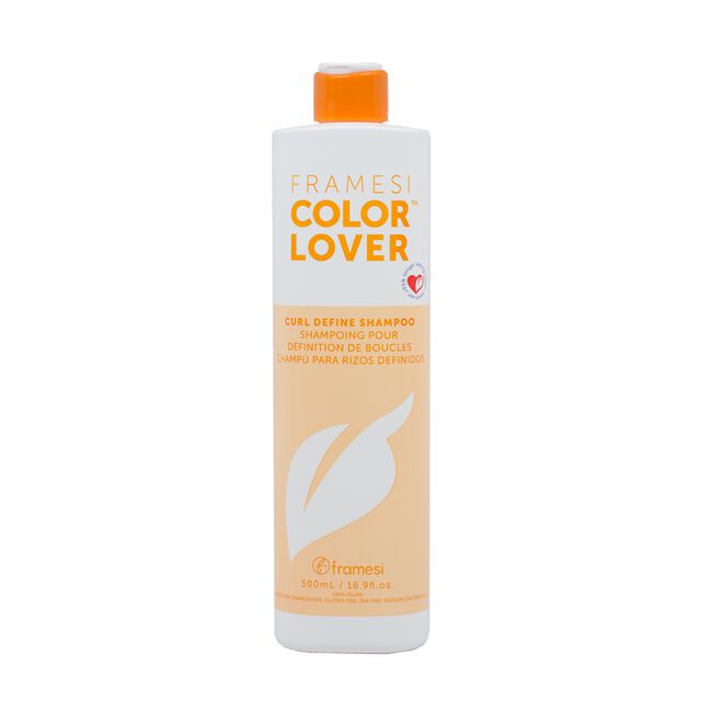 Light Goldenrod Framesi Color Lover™ Curl Define Shampoo