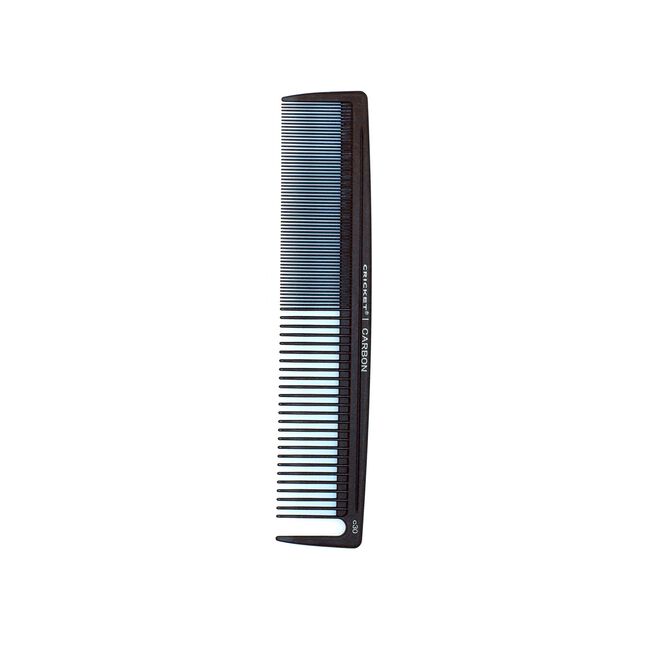 Dark Gray Cricket Carbon C30 Large Sectioning Comb