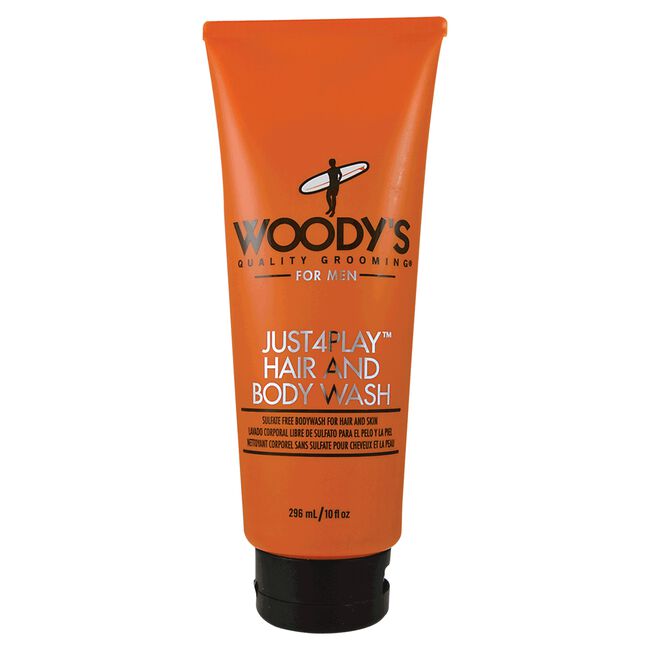 White Smoke Woodys Just4Play Hair & Body Wash