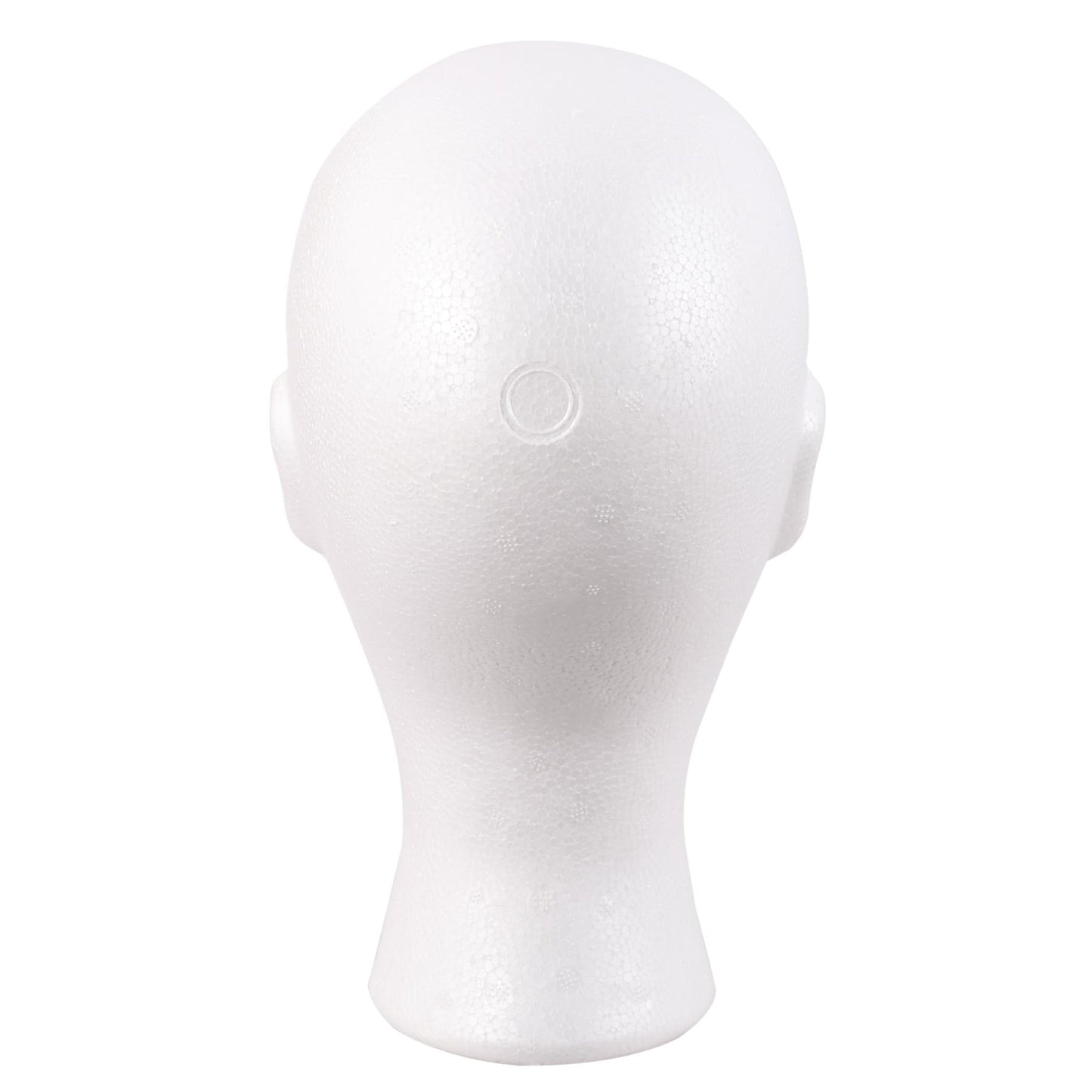 White Smoke MapofBeauty Styrofoam Foam Mannequin Head Stand Wigs Display Styling Hat Storage Lightweight DIY Wig Head (White)