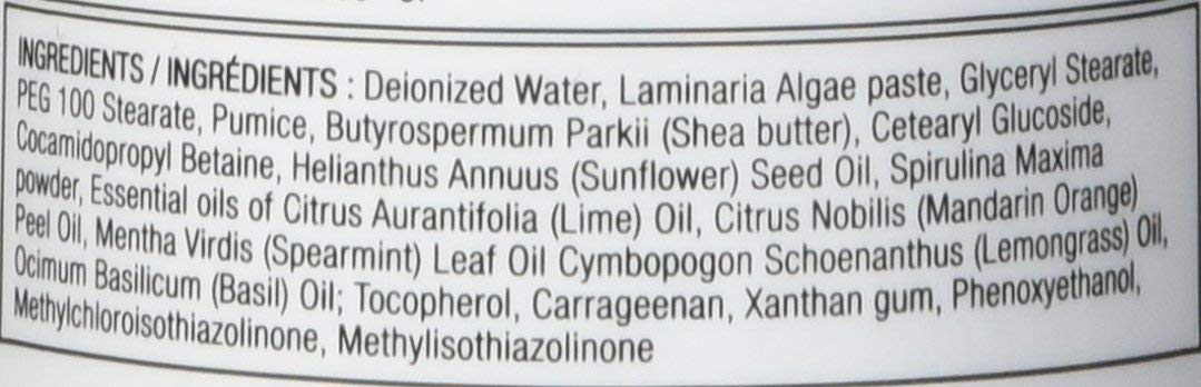 Gray FOOTLOGIX Exfoliating Seaweed Scrub, 8.45 oz