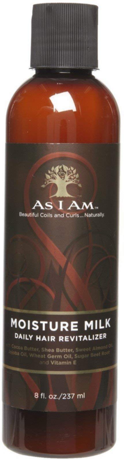 Dark Slate Gray As I Am Moisture Milk 8oz (Pack of 2)