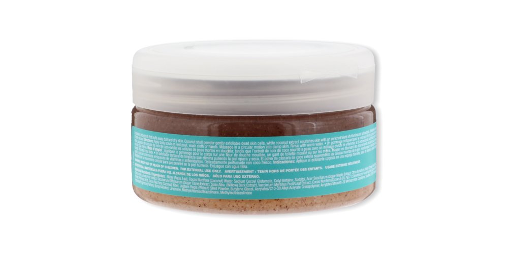 Lavender Body Drench Coconut Water Cleansing Body Scrub, 7 Ounce