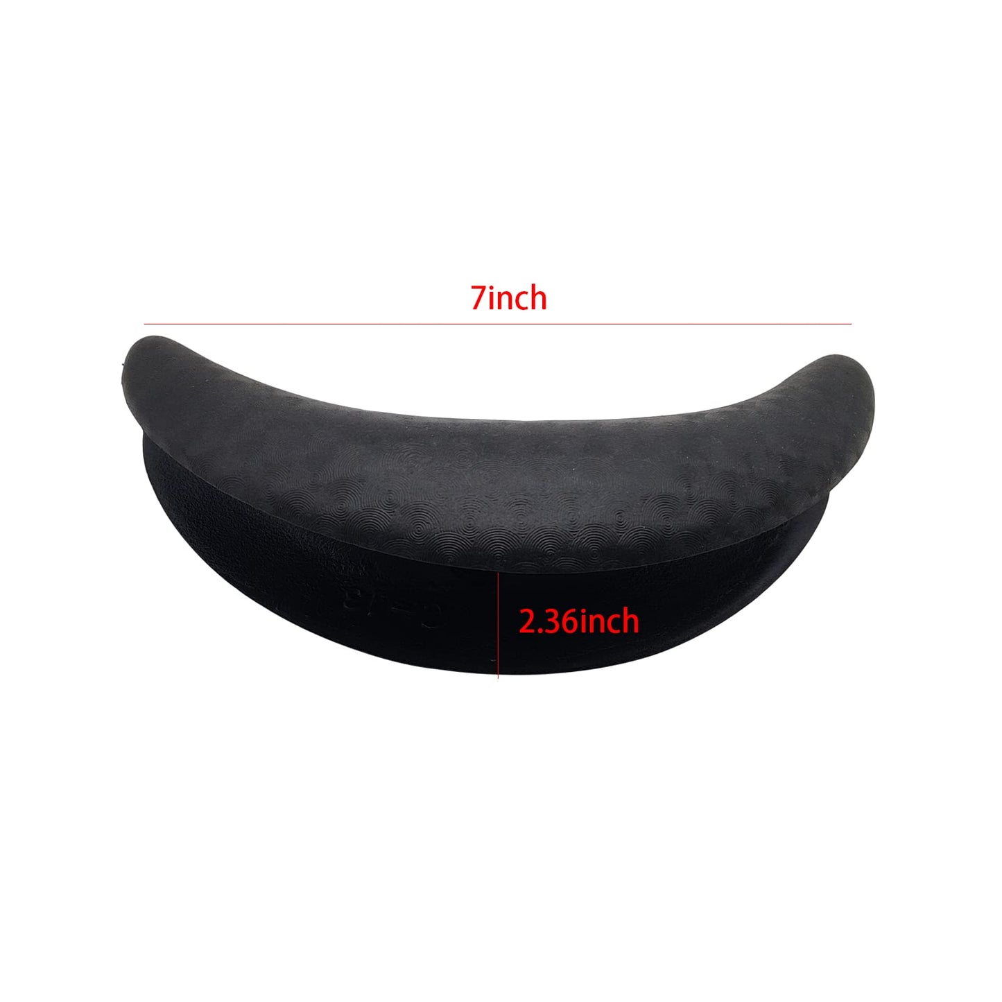 White Smoke Shampoo Bowl Silicone Neck Cushion, Durable Comfortable Hair Wash Gel Neck Rest Pillow for Salon Shampoo Bowl, Professional Sink Neck Rest for Wash Basin Hair Washing Tray