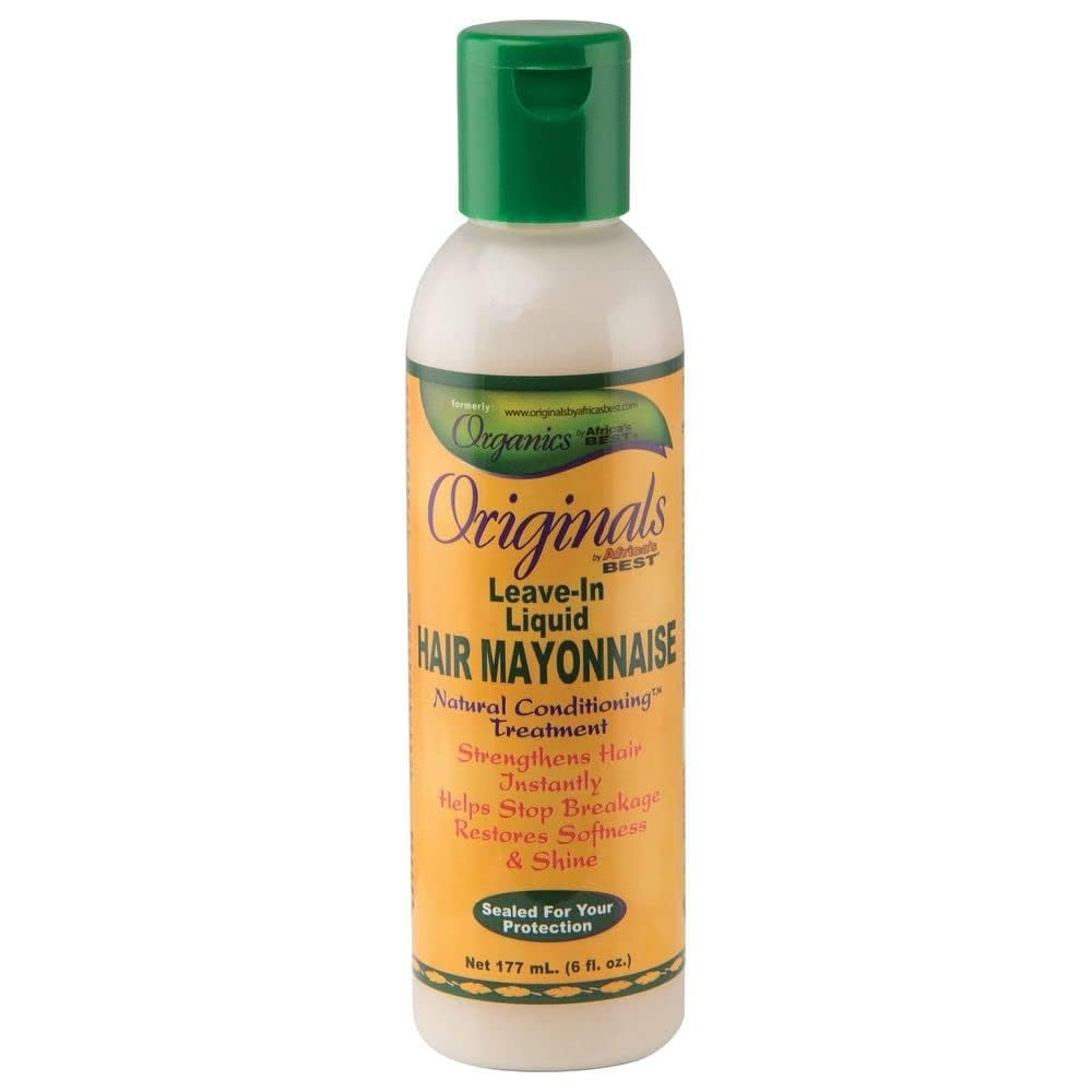 White Smoke Africa's Best Conditioner, Originals Hair Mayonnaise Leave-In, 6 Fl Oz