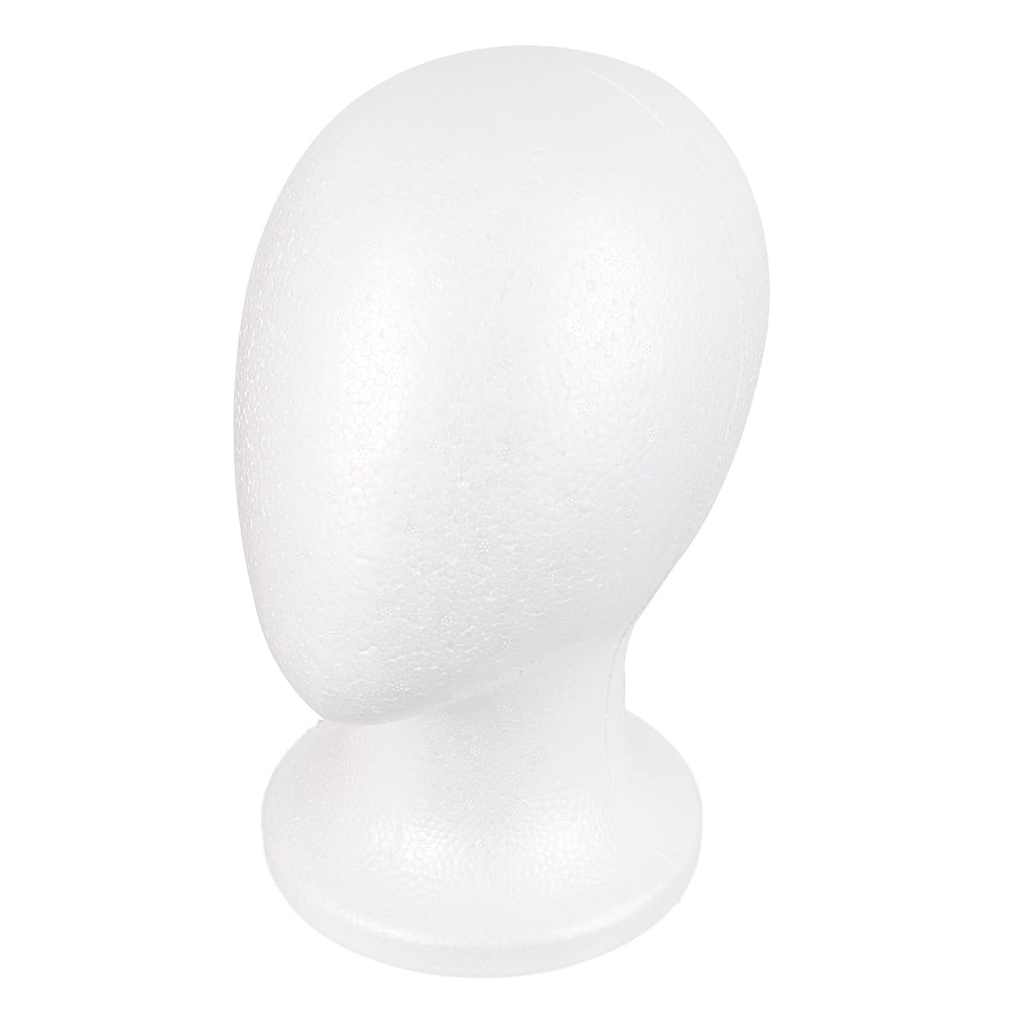 White Smoke MapofBeauty Mannequin Heads Foam Wigs Holder Hats DIY Wig Head Styrofoam Wig Stand (White)