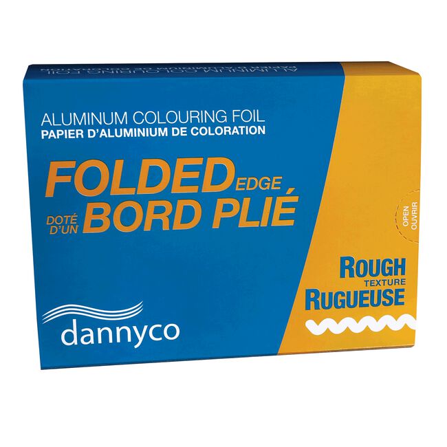Dark Cyan Dannyco Sundries Rough Texture Pre-Cut Foil Sheets with Folded Edge - Heavy - 5x7