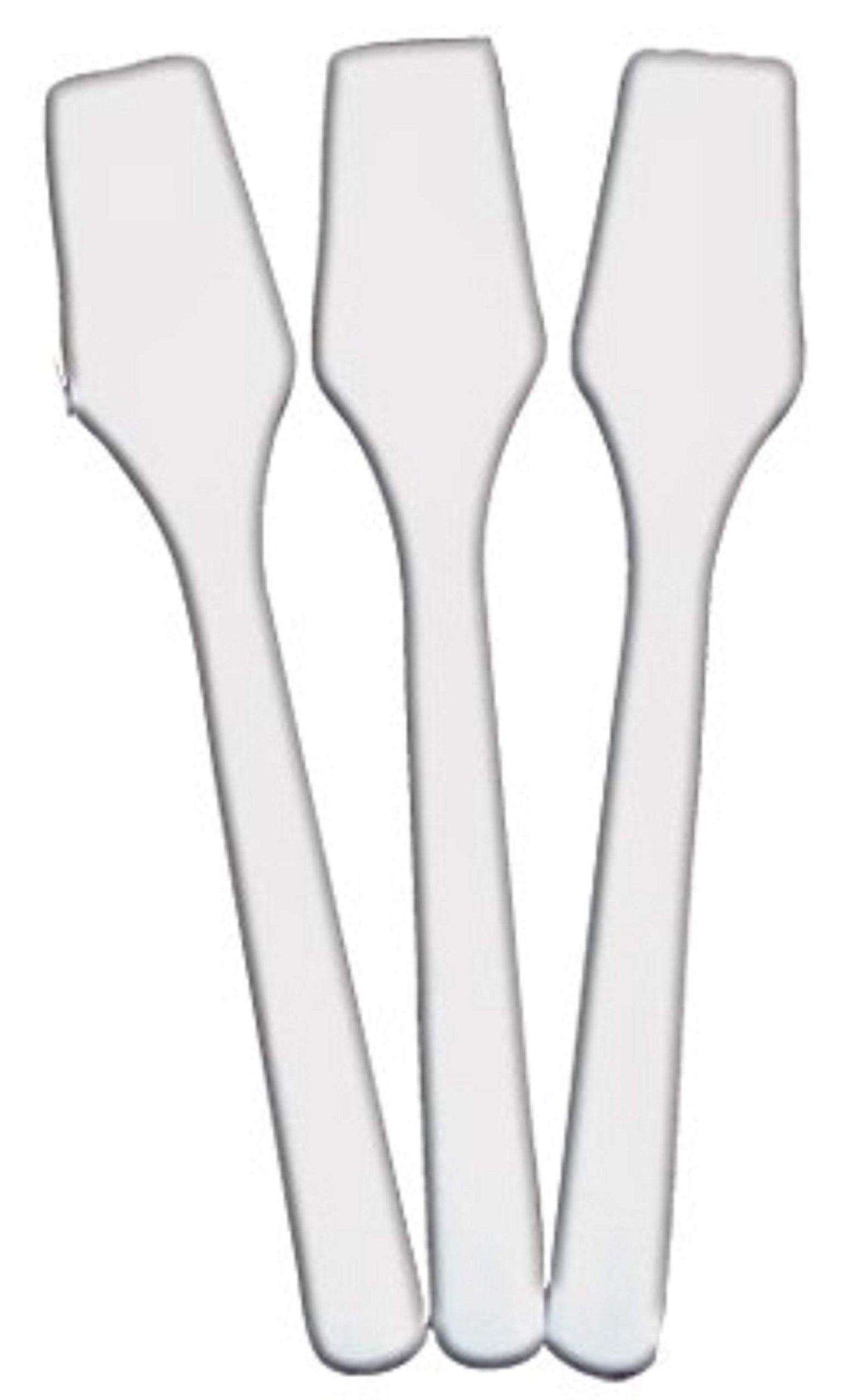 White Smoke Burmax Fantasea Spatulas/ 25 Pack