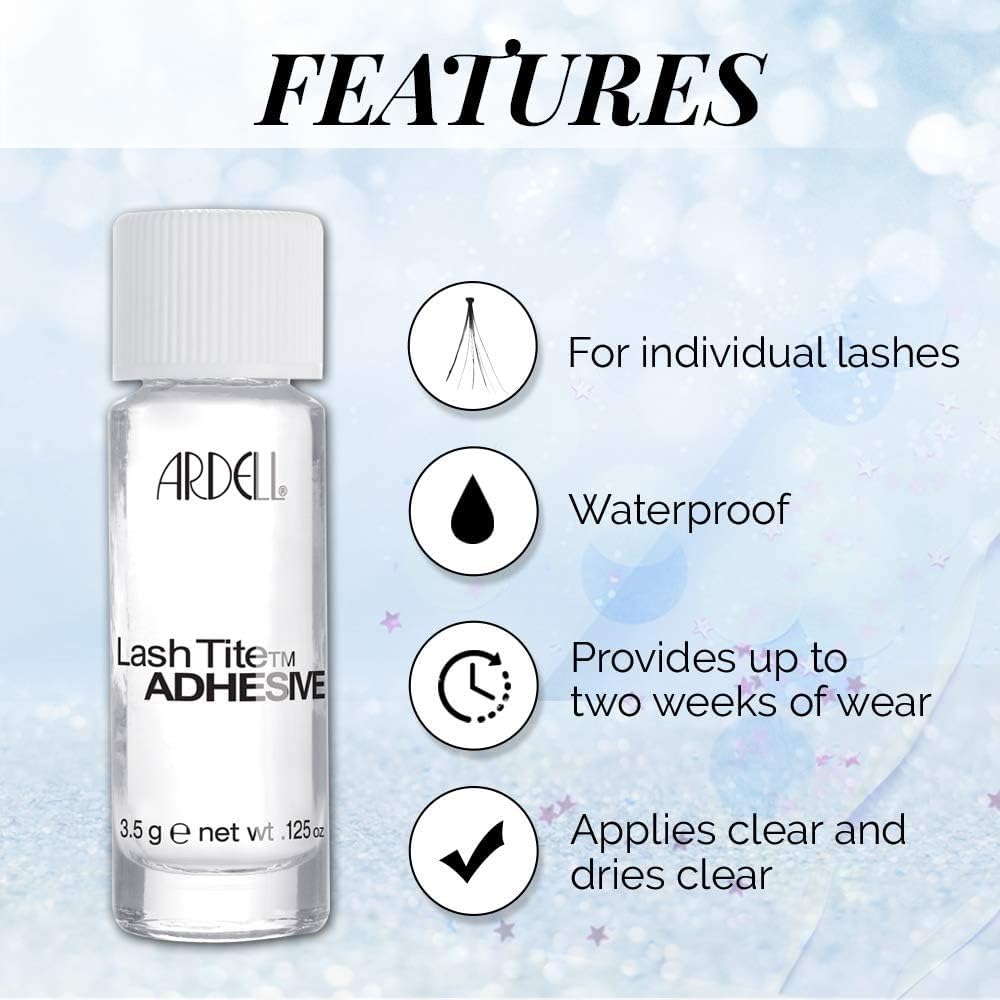 Lavender Ardell Lashtite Adhesive Bottle, Clear, 0.12 Oz