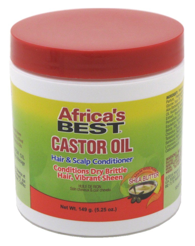 Rosy Brown Africa's Best Castor Oil Hair Scalp Conditioner, 5.25 Ounce (1-7502-07-1200)