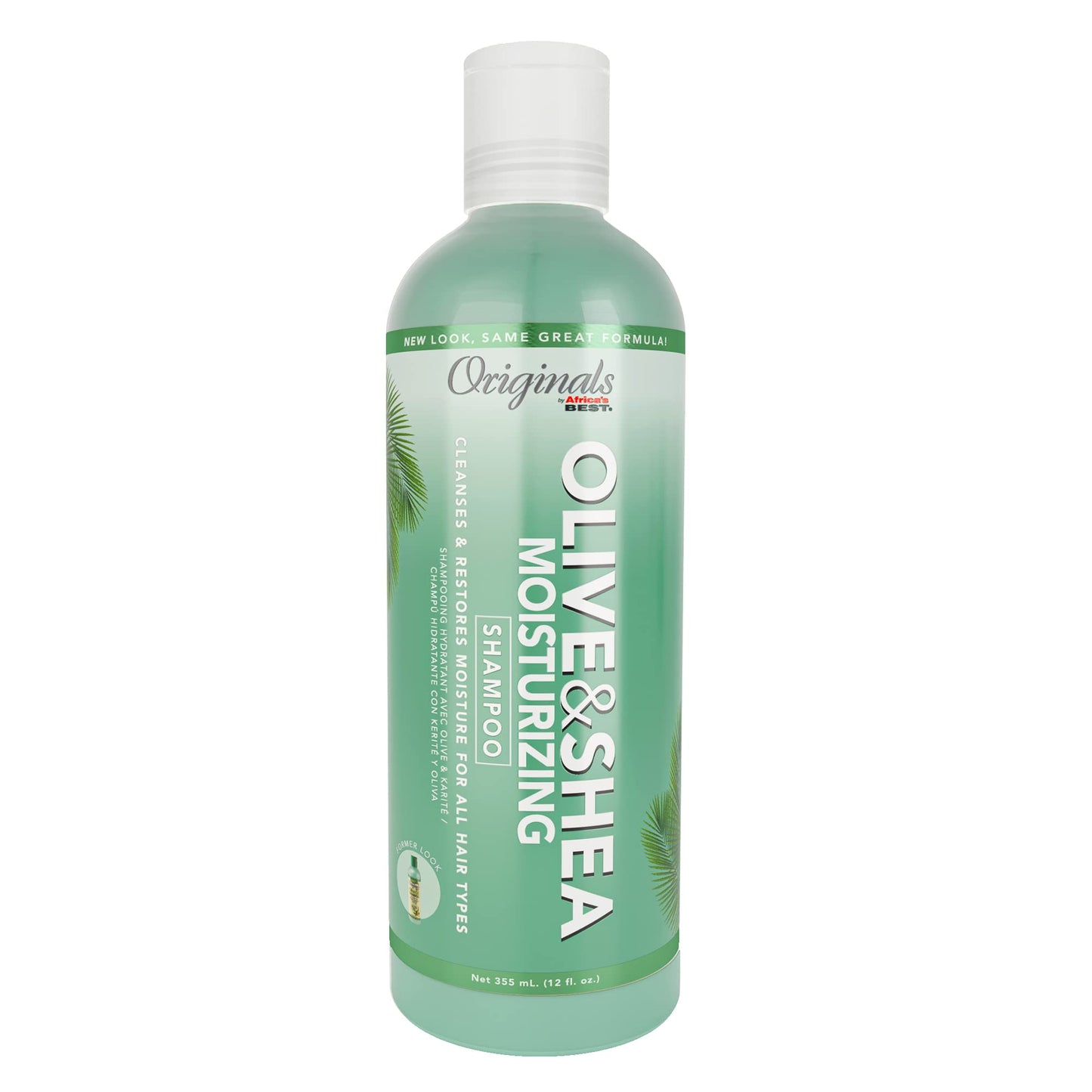 White Smoke Originals by Africa's Best Wash Day Deluxe Bundle Includes: Olive & Shea Shampoo & Conditioner, Olive & Shea Leave In Conditioner, Olive & Clove Oil Therapy, Olive & Aloe Foam Wrap Lotion
