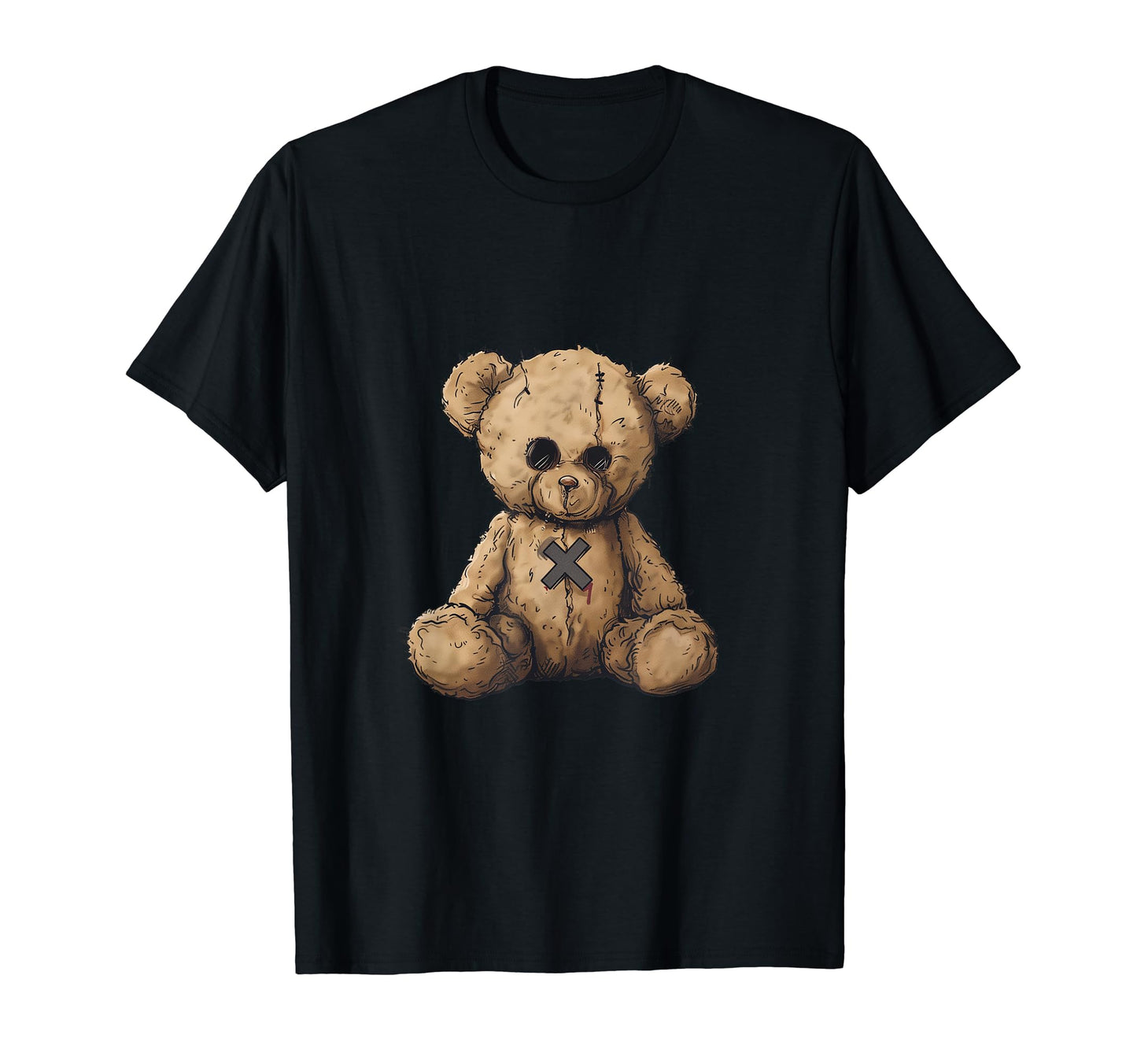 White Smoke Stitched Silence T-Shirt