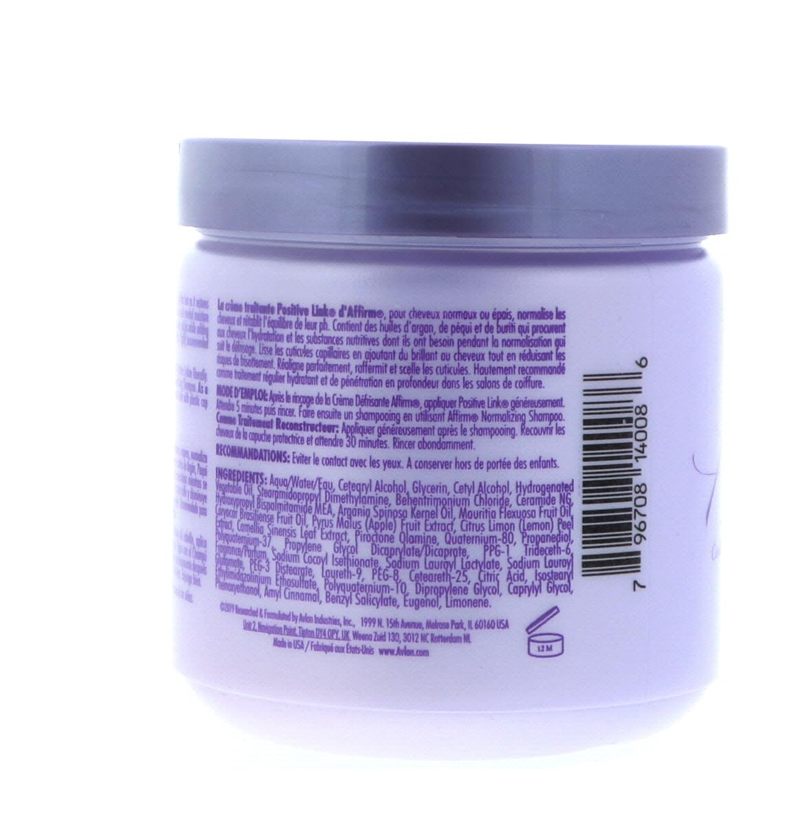 Slate Gray Affirm Positive Link Conditioner by Avlon, 16 Ounce