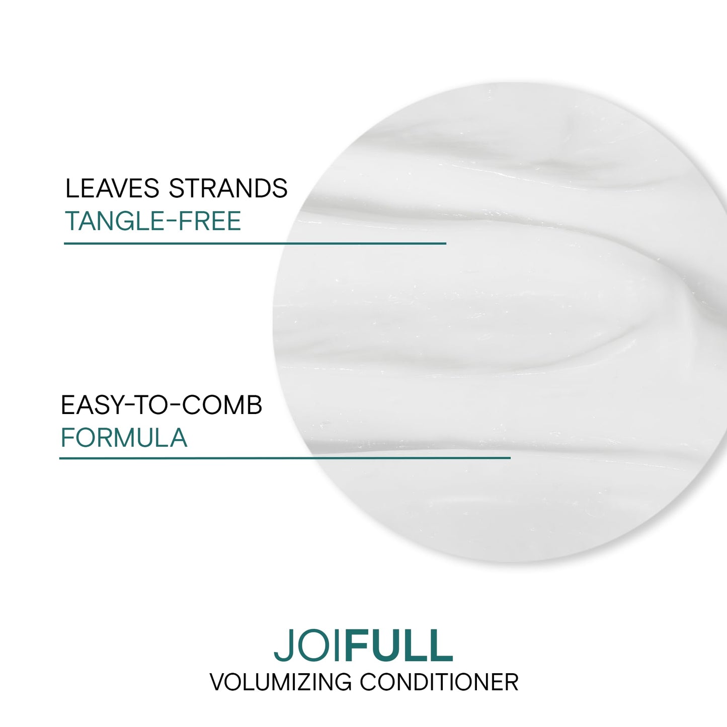 White Smoke JoiFULL Volumizing Conditioner | For Fine, Thin Hair | Add Instant Body | Long-Lasting Fullness | For Thicker Bouncier Hair | Boost Shine | With Lotus Flower & Bamboo Extract | 8.5 Fl Oz