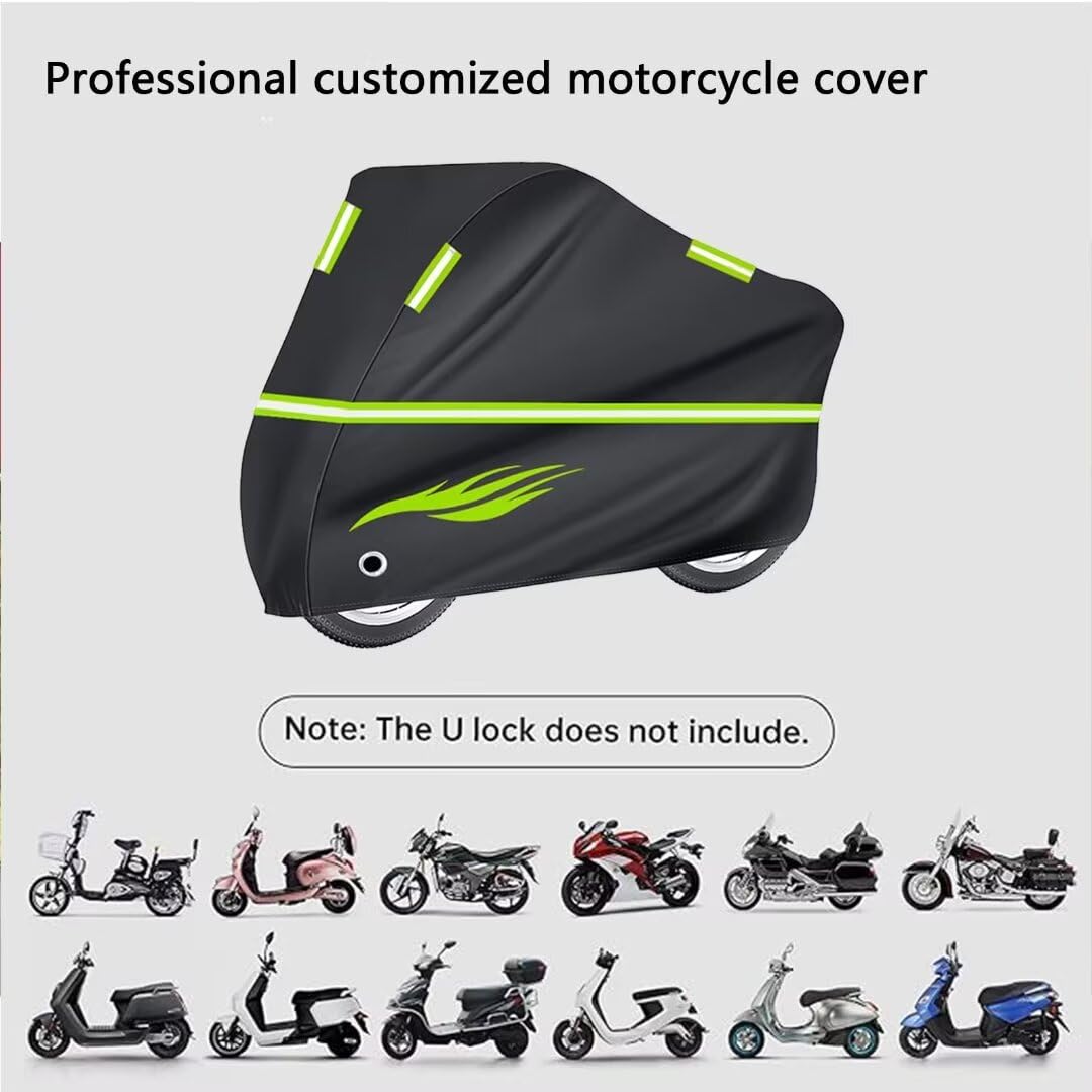 Lavender waterproof motorcycle cover Compatible with Yamaha DT230 LANZA 1997-2000,motorcycle dust cover
