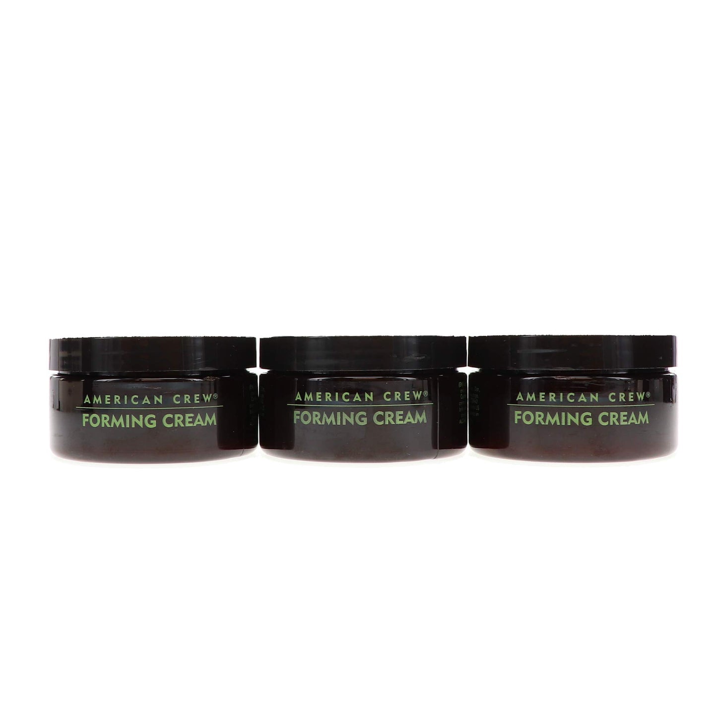 Black American Crew Forming Cream, 3.0 oz ( Pack of 3)