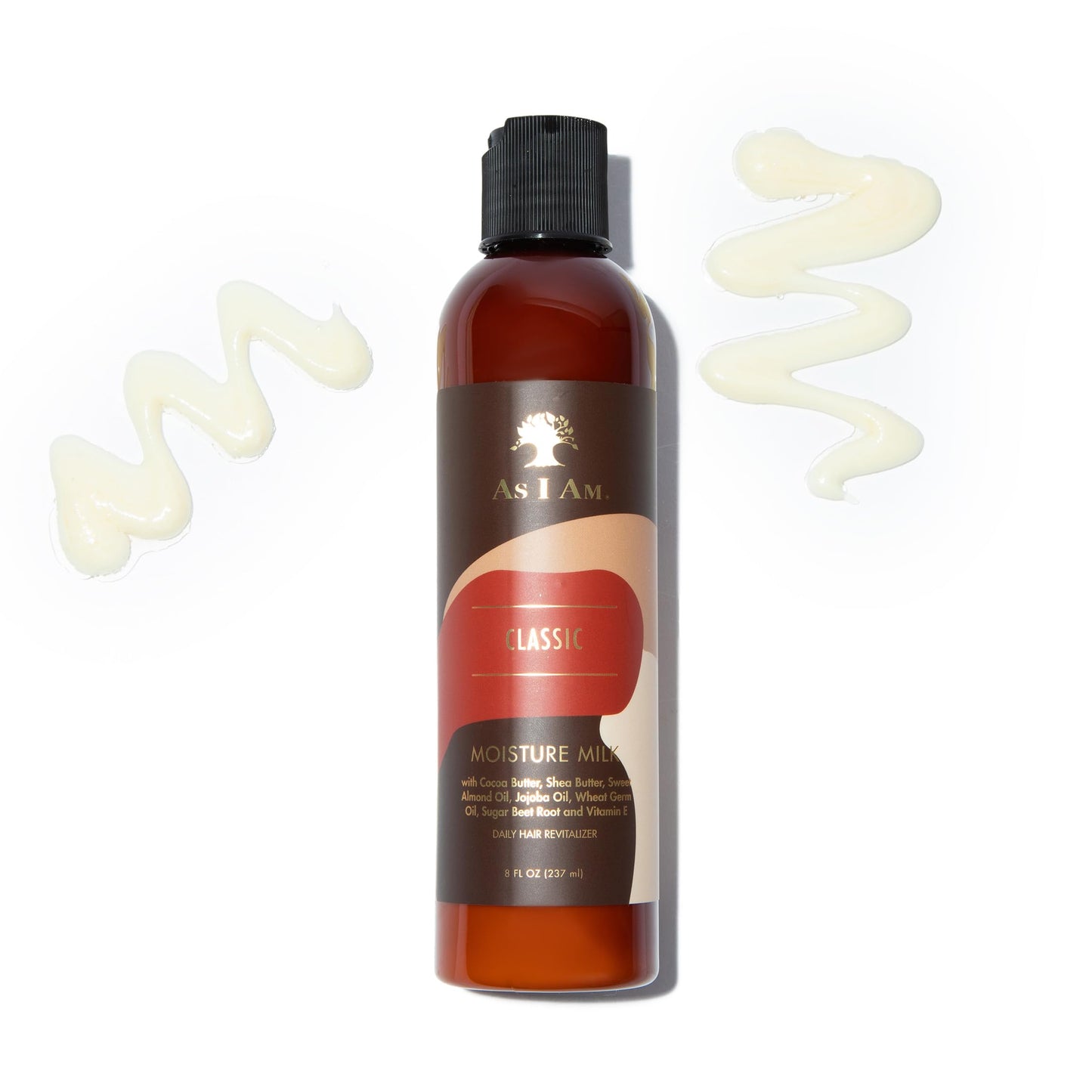 White Smoke As I Am Moisture Milk Daily Hair Revitalizer, 8 Oz (566890)