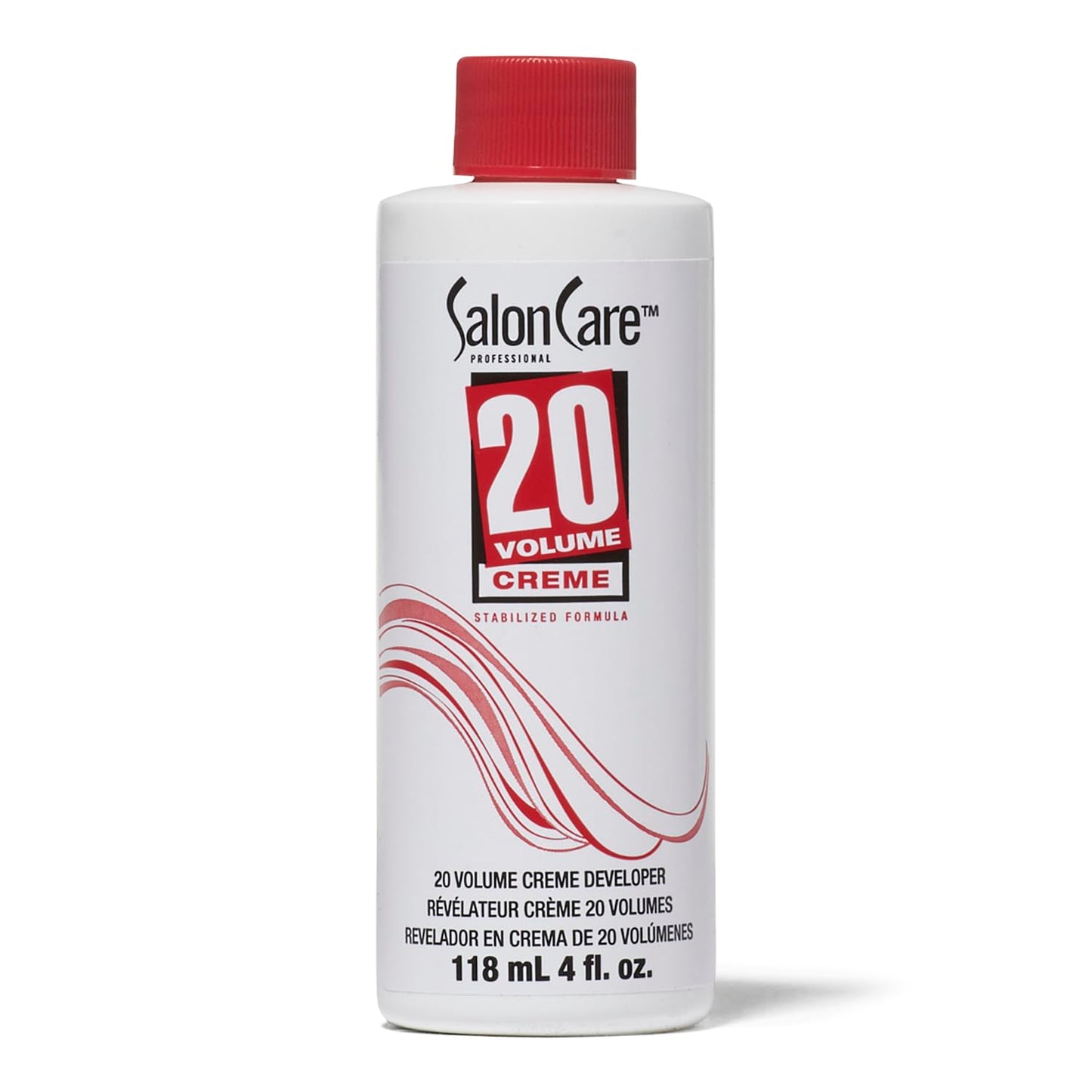 White Smoke Salon Care 20 Volume Creme Developer, Uniform Lift, Easy to Handle Cream Consistency, Stabilized Formula, 4 Ounce